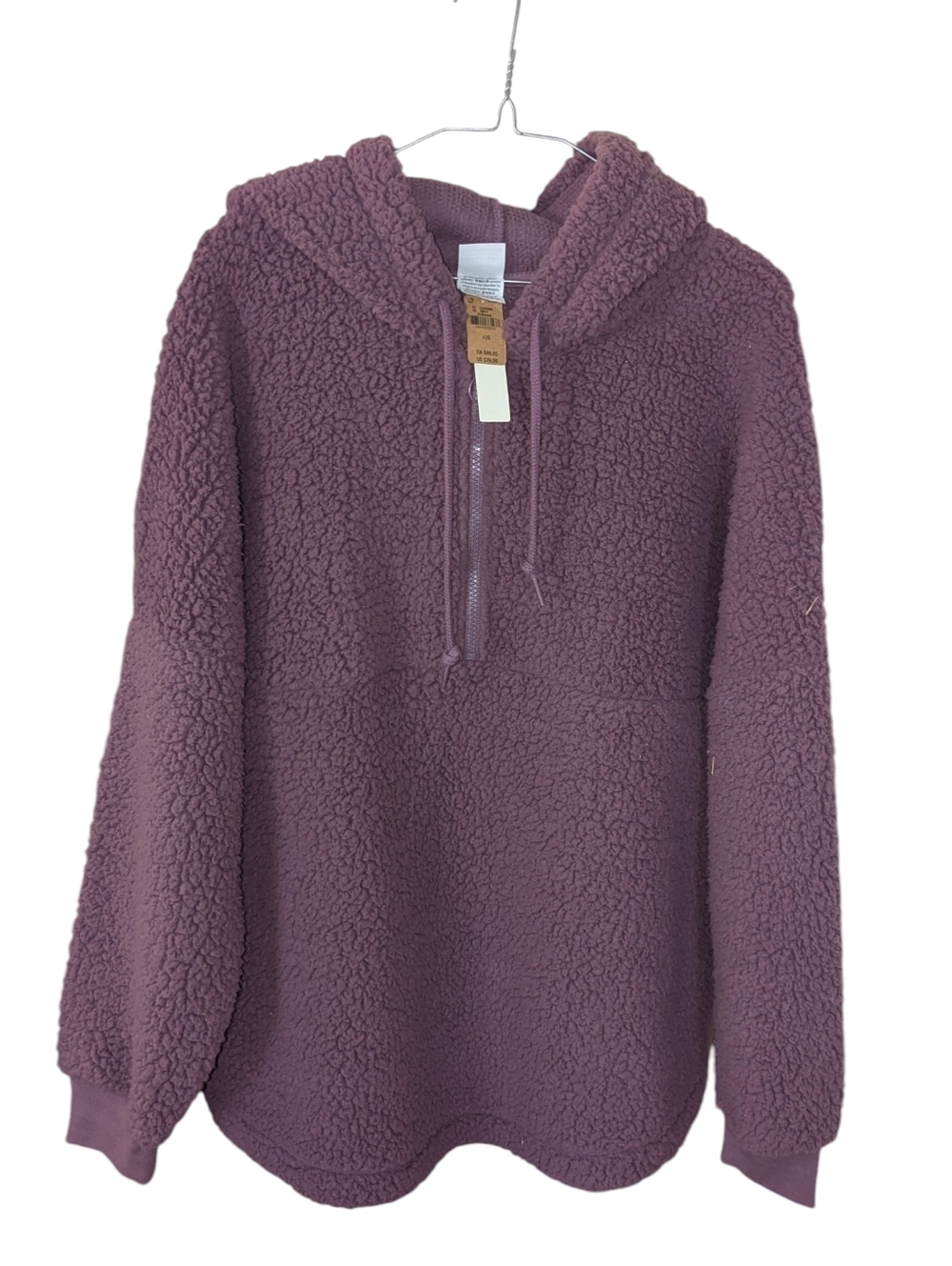 Comfy Worm Pink Victoria Secret large with Tags Sherpa